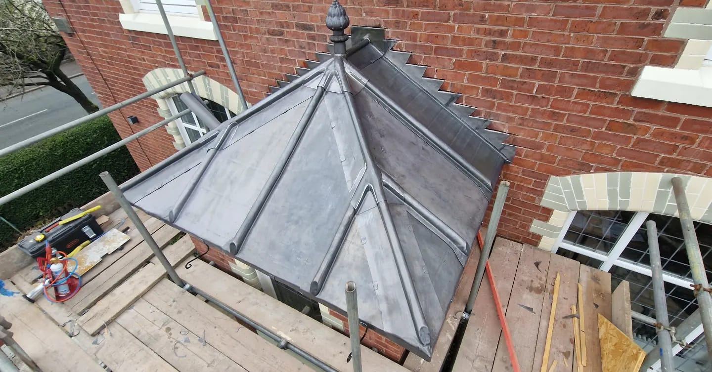 Finished specialist lead canopy work